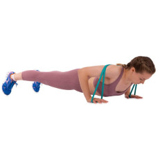 Гума петля для підтягувань FitGo Fitness Line 15-25кг, бірюзовий, код:  FI-9584-1_T