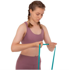 Гума петля для підтягувань FitGo Fitness Line 15-25кг, бірюзовий, код:  FI-9584-1_T