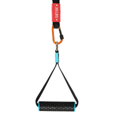 Еспандер трубчастий із карабіном у захисному рукаві LiveUp Resistance Tube Small навантаження низьке, код: LP8401-S