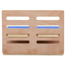Дошка для розтяжки Zelart Slant Board 460х360х58 мм, синій, код: FI-9660-S52