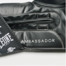 Рукавички боксерські Leone Ambassador Black 14 ун., код: 500190_14