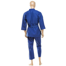 Кімоно дзюдо Combat 16oz, зріст 150 см, синій, код: J08-150-2B-WS