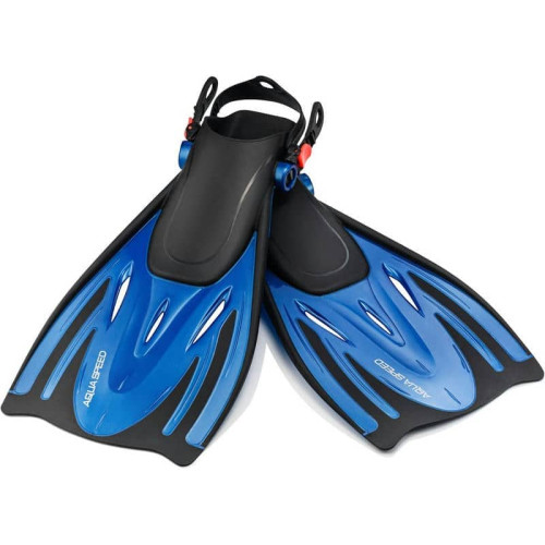 Ласти для дітей Aqua Speed Wombat Kid розмір 27-31, чорний-синій, код: 5908217630322