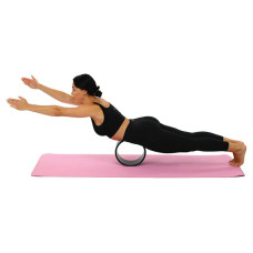 Колесо для йоги набір FitGo Fit Wheel Yoga, набір 3 шт, чорний, код: FI-0086_BK