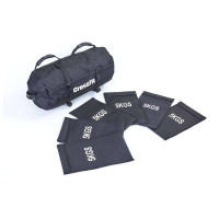 Сумка для кроссфіта Sandbag Zelart 60LB (0,5-28 кг) чорний, код: FI-6232-3-S52