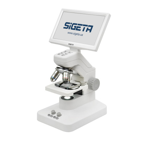 Цифровий мікроскоп Sigeta NEXOR 80x-800x 2 MP 7" LCD, код: 65205-DB