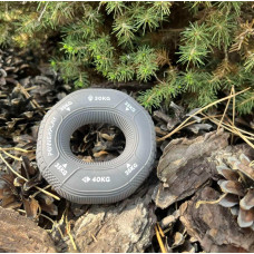 Еспандер кистьовий силіконовий PowerPlay Hand Grip Large 30-35-40 кг, сірий, код: PP_4331_Grey_(30-35-40)
