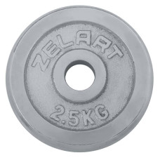 Диски хромовані Zelart d-30мм, 2,5 кг, код: TA-7786-2_5-S52