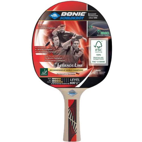 Ракетка для пінг-понгу Donic Legends 600 FSC, код: 4000885244168