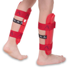 Захист гомілки для єдиноборств Araza S червоний, код: BO-7268_SR