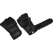 Рукавиці для ММА RDX F15 Noir Matte XL, чорний, код: GGR-F15MB-XL
