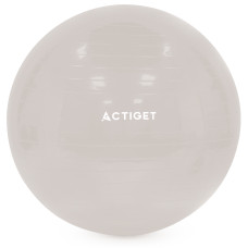 М'яч для фітнесу (фітбол) Actiget 65 см з насосом Biege, код: ACT0145