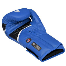Боксерські рукавиці RDX Aura Plus T-17 10 унцій, синій-чорний, код: BGR-T17UB-10OZ+