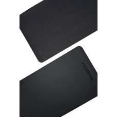 Килимок для йоги та фітнесу Cornix PU 1830x680x4 мм, чорний, код: XR-0317
