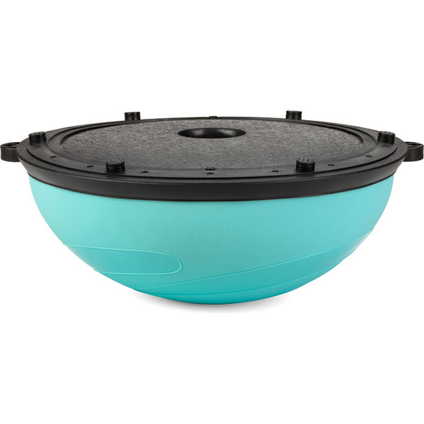 Балансувальна півсфера Gymtek Flex Core Half Ball 58см з еспандерами + насос блакитний, код: 5905884426456