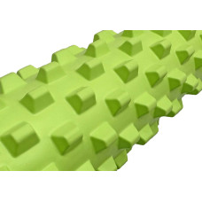Масажний ролик EasyFit Grid Roller PRO 450х140 мм, салатовий, код: EF-2029-GN-EF