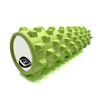 Масажний ролик EasyFit Grid Roller PRO 450х140 мм, салатовий, код: EF-2029-GN-EF