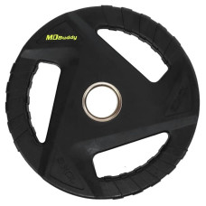 Диски поліуретанові MDbuddy 51 мм, 10 кг, чорний, код: TA-9649-10-S52
