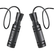 Скакалка з підшипниками 4Fizjo Basic 280 см, чорний, код: P-5907739312662