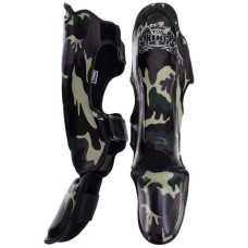 Захист гомілки та стопи для єдиноборств Top King Empower Camouflage M камуфляж зелений, код: TKSGEM-03_MG-S52