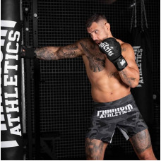 Рукавички боксерські Phantom Muay Thai Black, 14 унцій, код: PHBG2329-14