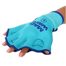 Рукавички для аквафітнесу MadWave Aquafitness Gloves S бірюзовий, код: M082906_S