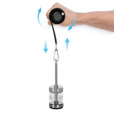 Тренажер для зап"ясть та передпліч 4Fizjo Wrist Roller, чорний, код: P-5905973400350
