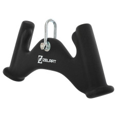 Рукоятка для тяги з вузьким хватом Mdbuddy Pull Down Handle нековзне покриття 340х55х150 мм, чорний, код: TA-5390