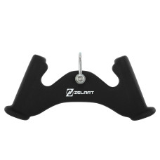 Рукоятка для тяги з вузьким хватом Mdbuddy Pull Down Handle нековзне покриття 340х55х150 мм, чорний, код: TA-5390