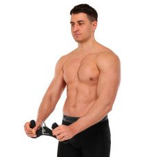 Рукоятка для тяги з вузьким хватом Mdbuddy Pull Down Handle нековзне покриття 340х55х150 мм, чорний, код: TA-5390