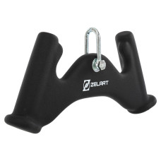 Рукоятка для тяги з вузьким хватом Mdbuddy Pull Down Handle нековзне покриття 340х55х150 мм, чорний, код: TA-5390