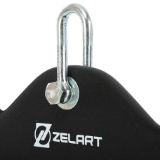 Рукоятка для тяги з вузьким хватом Mdbuddy Pull Down Handle нековзне покриття 340х55х150 мм, чорний, код: TA-5390