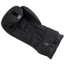 Боксерські рукавиці PowerPlay Ultra Mat 12 унцій, чорний, код: PP_3024_12oz_Black