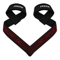 Лямки для тяги RDX S4 Gym Cotton Gel Straps Black Plus, код: WAC-S4B+