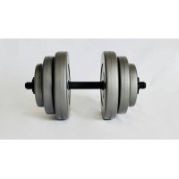 Гантелі WCG Grey 1x18кг, код: 01018G-IF