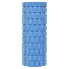 Ролер масажний циліндр (ролик мфр) FitGo Grid Combi Roller EVA, 320x130 мм, блакитний, код: FI-5846_N