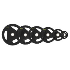 Диски поліуретанові MDbuddy 51 мм, 15 кг, чорний, код: TA-9649-15-S52