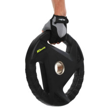 Диски поліуретанові MDbuddy 51 мм, 15 кг, чорний, код: TA-9649-15-S52