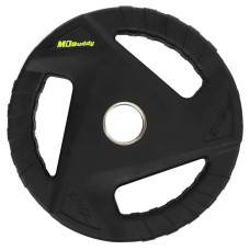 Диски поліуретанові MDbuddy 51 мм, 15 кг, чорний, код: TA-9649-15-S52
