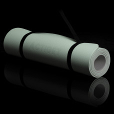 Килимок для йоги та фітнесу Actiget TPE 183 x 61 x 0.6 см м'ятний-сірий, код: ACT0024