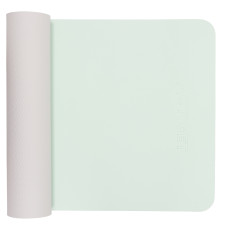 Килимок для йоги та фітнесу Actiget TPE 183 x 61 x 0.6 см м'ятний-сірий, код: ACT0024