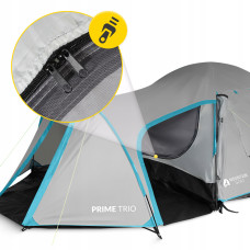 Намет туристичний Mountain Goat Prime Trio 3-місний Grey, код: P-5905973406581