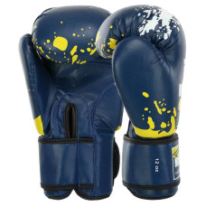 Боксерські рукавиці Mike Tyson 10 унцій, синій, код: MA-4263_10BL