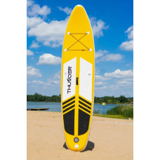 Надувна SUP дошка Thunder Coast Yellow для сапсерфінгу 3200х750х150 мм, код: Coast- YELLOW-320-IN