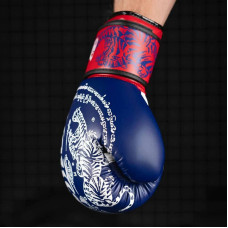 Боксерські рукавиці Phantom Muay Thai 16 унцій, синій, код: PHBG2496-16