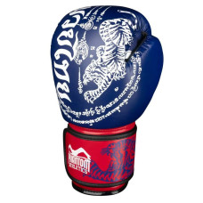 Боксерські рукавиці Phantom Muay Thai 16 унцій, синій, код: PHBG2496-16