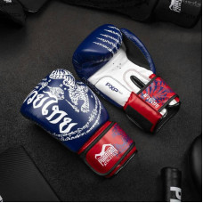 Боксерські рукавиці Phantom Muay Thai 16 унцій, синій, код: PHBG2496-16