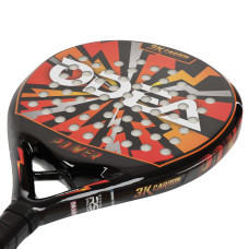 Ракетка для падел-тенісу Padel Odear Power Round чорний-помаранчевий, код: BT-6583-S52