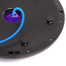 Балансировочная платформа з еспандерами FitGo Bosu фіолетовий, код: FI-1924_V