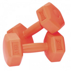 Гантелі композитні PowerPlay Hercules 2х1 кг, помаранчеві, код: PP_4124_1kg_2in